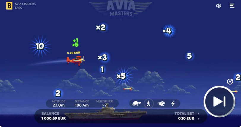 Kuidas alustada Avia Masters mängimist